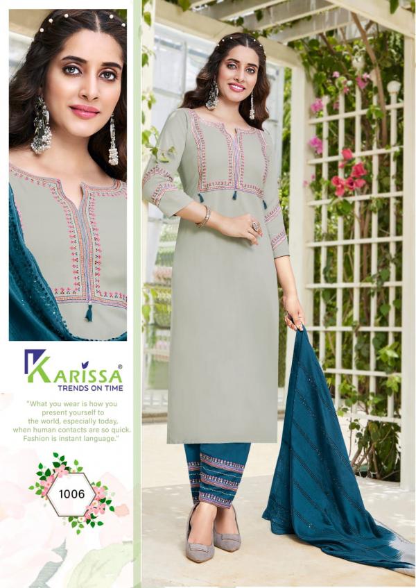 Karissa Ananya Fancy Kurti With Bottom Dupatta Collection